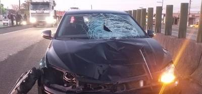 Identificada pedestre que morreu após ser atropelada por carro na BR-101 em Sombrio 
