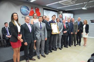 Câmara homenageia OAB nos seus 40 anos