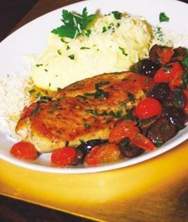 Filé de Frango à Amalfitana