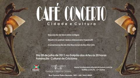 Fundação Cultural de Criciúma promove Café Concerto