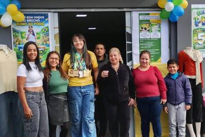 Família de Criciúma monta brechó para levar campeã brasileira ao Sul-Americano de Jiu-Jitsu
