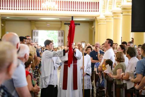 Tríduo Pascal é celebrado em todas as paróquias da Diocese de Criciúma
