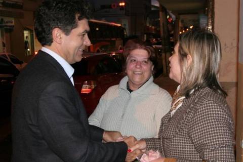 Salvaro e Márcio investiram em encontros diretos com eleitores