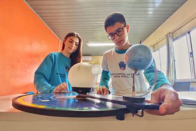 Alunos de Nova Veneza são destaques na Olimpíada de Astronomia