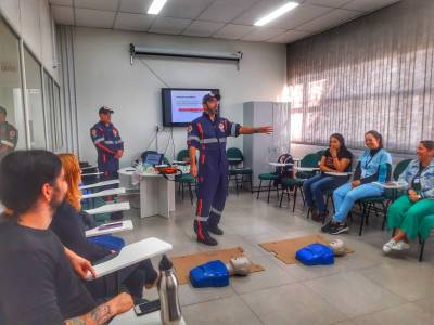 Içara: Samu e equipe do Programa Melhor em Casa realizam capacitação conjunta