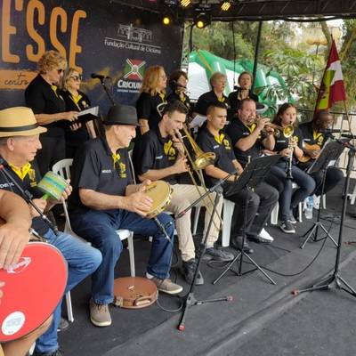 Sociedade Cultural Cruzeiro do Sul apresenta-se na Praça Nereu Ramos neste sábado