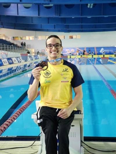 João Paulo Gregorine conquista medalha de bronze na segunda fase do Circuito Caixa Nacional