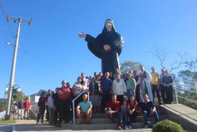 Inauguração Estátua de MADRE GERTRUDES - Morro Grande