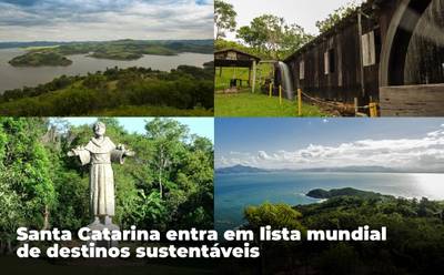 Forquilhinha entra para a lista mundial de destinos turísticos sustentáveis
