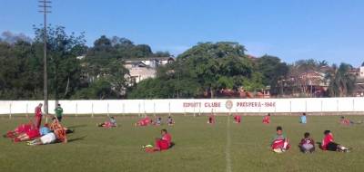 Próspera em campo na final do Sub-17
