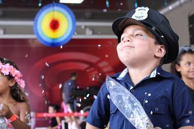 Diversão para pais e filhos no Bailinho de Carnaval