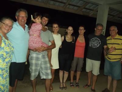 Família Adilio Tenfen recepciona casal Josef Burkart da " Suiça "