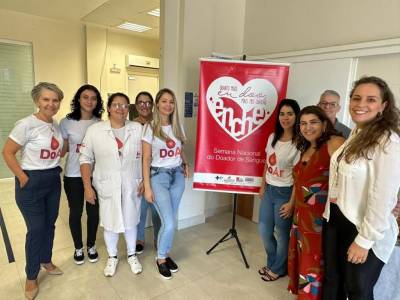Hemosc realiza coleta externa de doação de sangue em celebração ao aniversário de Araranguá