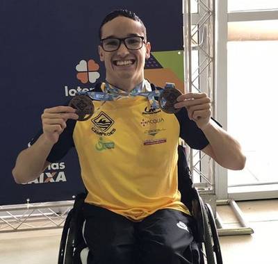 João Paulo Gregorine conquista duas medalhas na segunda fase do Circuito Caixa Nacional