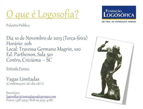 Palestra O Que é Logosofia