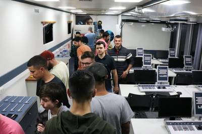 Ensino profissional chega à Nova Veneza por meio do Senai Móvel