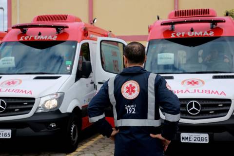 Samu alcança a marca de 100 ambulâncias básicas para atendimento à população