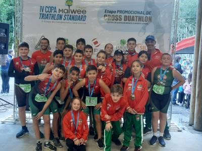 Triatlhon do Mampituba/FME Cricúma conquista dez medalhas em Estadual