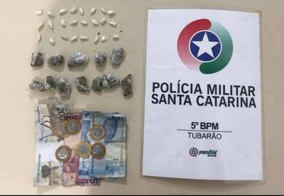 Traficante é preso com porções de maconha e pedras de crack no bairro Passagem 