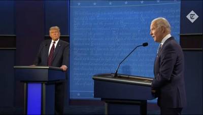 Biden e Trump têm primeiro debate tenso 