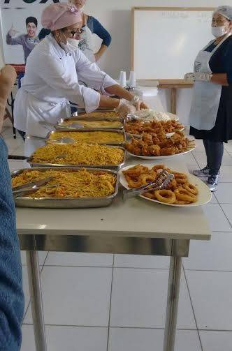 Alunos concluem Curso de Culinária Pesqueira no Rincão