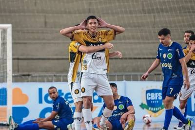 Criciúma Futsal disputa final dos Jogos Universitários Brasileiros em Goiás