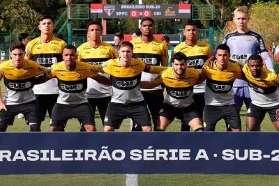 Criciúma é derrotado pelo São Paulo e entra na zona de rebaixamento do Brasileiro Sub-20