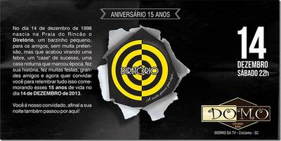 Diretório - Festa de 15 anos