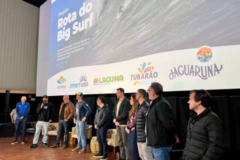 Rota do Big Surf para o Sul catarinense é lançada em Tubarão