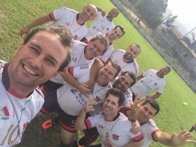 Na rodada dos veteranos, muita bola na rede