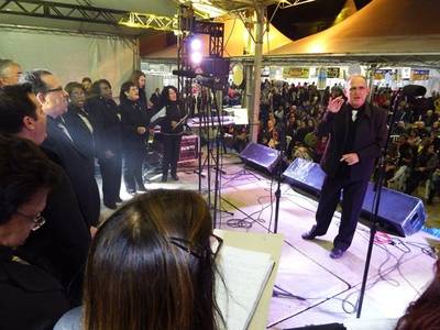  Em Balneário Arroio do Silva, sábado foi marcado pelo 7º Encontro de Corais
