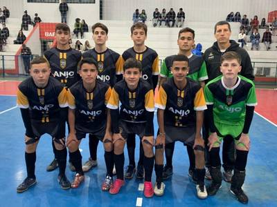 Equipe sub-15 de Cocal do Sul/Coopercocal/Anjo Futsal joga pelo Estadual nesta sexta