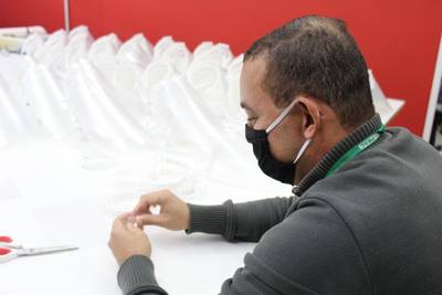 Senai irá distribuir 8 mil protetores faciais