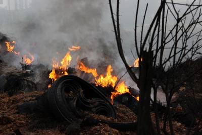 Após 15 horas, ainda há chamas em incêndio ocorrido no bairro Próspera 