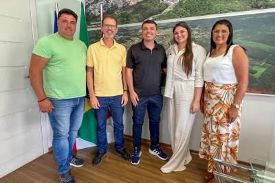 Obras e Saúde: novos secretários assumem em Siderópolis
