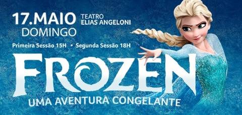 Frozen, uma aventura congelante chega ao teatro Elias Angeloni