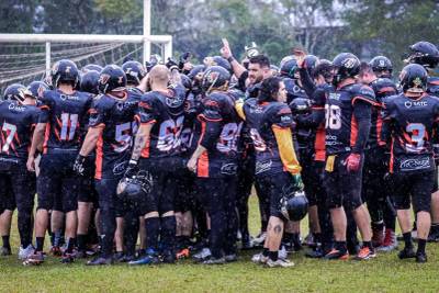 Criciúma Iron Tigers disputa terceiro jogo da Superliga de Futebol Americano