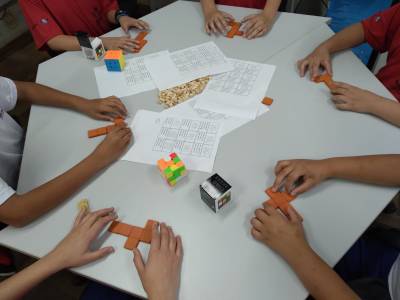 Gincana encerra atividades dos Clubes de Matemática das escolas municipais de Criciúma