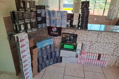 PMRv apreende eletrônicos e cosméticos destinados ao Litoral Sul de SC