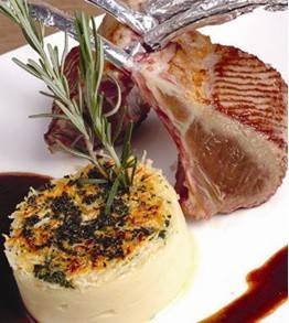Ovino com Polenta
