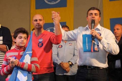 Vanderlei e Zé Ricardo seguem em campanha no município de Forquilhinha