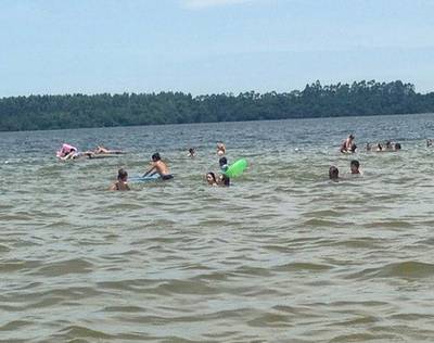 Lagoas são alternativas de lazer no verão