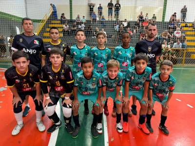 Sub-12 Cocal do Sul/Anjo Futsal tem desafio pelo Campeonato Estadual no fim de semana