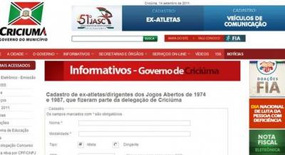 CCO do Jasc 2011 em busca de participantes dos Jasc de 74 e 87