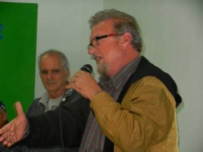 Geraldo e Arnon prometem valorizar servidores em Urussanga