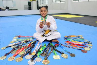 Fruto de projeto social, Maria Luiza disputa mundial de Jiu Jitsu, em Abu Dhabi