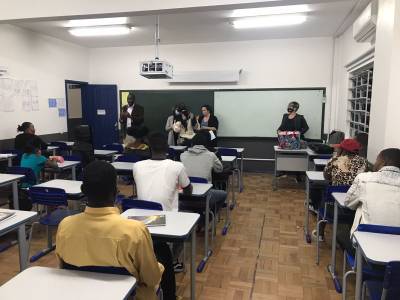 Parceria entre Unesc e Prefeitura de Cocal do Sul garante curso de Língua Portuguesa para estrangeiros