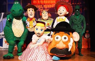 As aventuras de Toy Story no Teatro Elias Angeloni