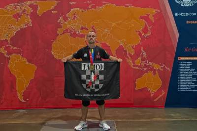 Além da Farda: cabo da PM de Tubarão conquista bronze no World Police and Fire Games 2025, nos EUA