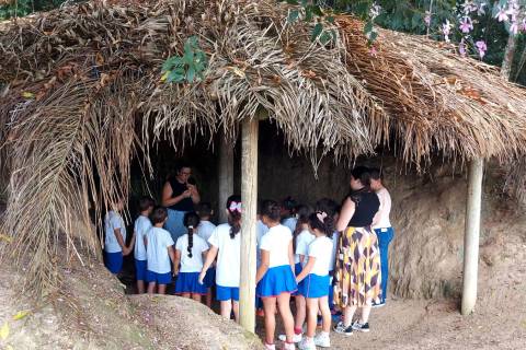 Cultura Indígena: Museu ao Ar Livre abre agenda para escolas da região participarem de atividades